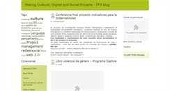 Desktop Screenshot of makingprojects.e-itd.com